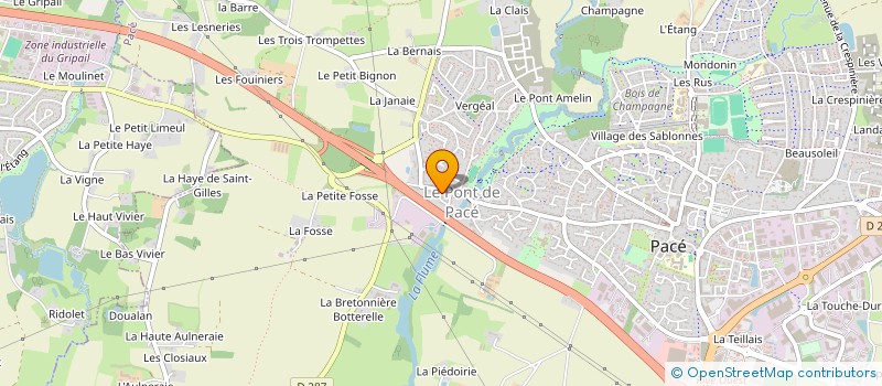localisation de l'entreprise MONSIEUR LAURENT PIOLOT  PACE