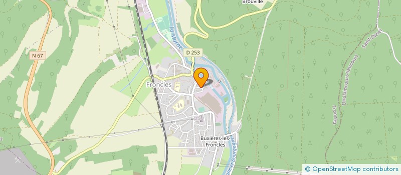 localisation de l'entreprise MONSIEUR LAURENT PIOT à FRONCLES