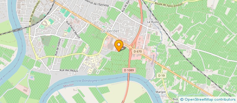 localisation de l'entreprise MONSIEUR LAURENT PIRION à LIBOURNE