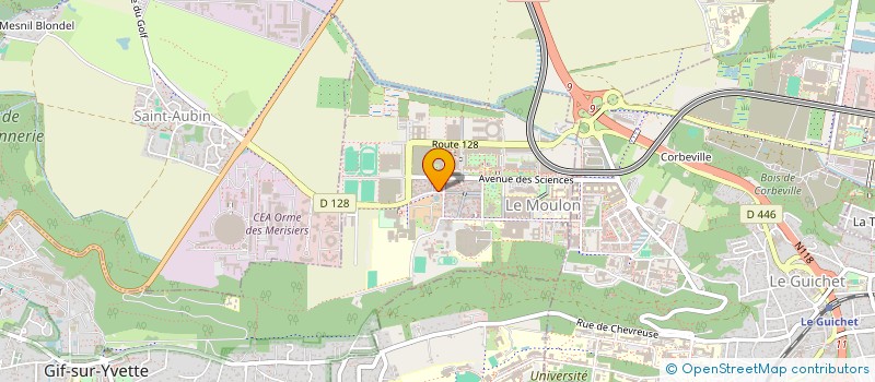 localisation de l'entreprise MONSIEUR LAURENT PITTON  GIF-SUR-YVETTE