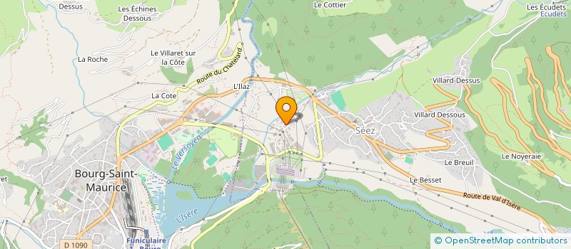 localisation de l'entreprise MONSIEUR LAURENT PIZNAL à BOURG-SAINT-MAURICE