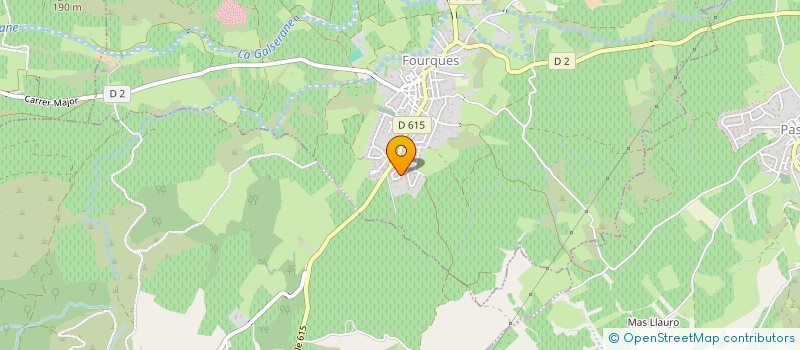 localisation de l'entreprise MONSIEUR LAURENT PLAS  FOURQUES