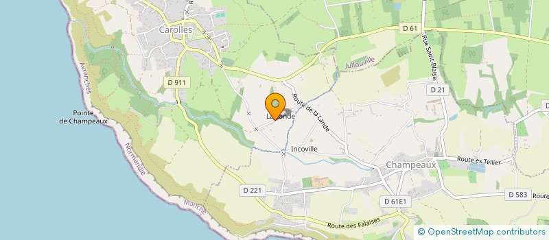 localisation de l'entreprise MONSIEUR LAURENT PLATH  CAROLLES