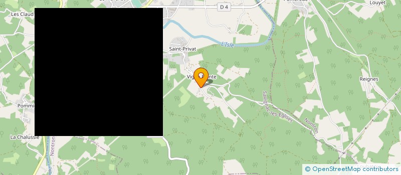 localisation de l'entreprise MONSIEUR LAURENT PLAZANET à SAVIGNAC-LES-EGLISES
