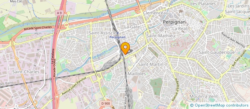 localisation de l'entreprise MONSIEUR LAURENT PLO  PERPIGNAN