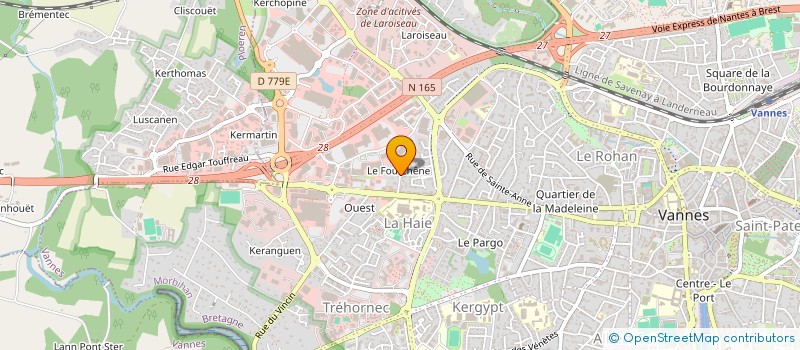 localisation de l'entreprise MONSIEUR LAURENT PLUNIAN à VANNES