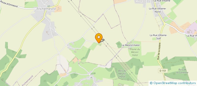localisation de l'entreprise MONSIEUR LAURENT POINTEL à FRICHEMESNIL