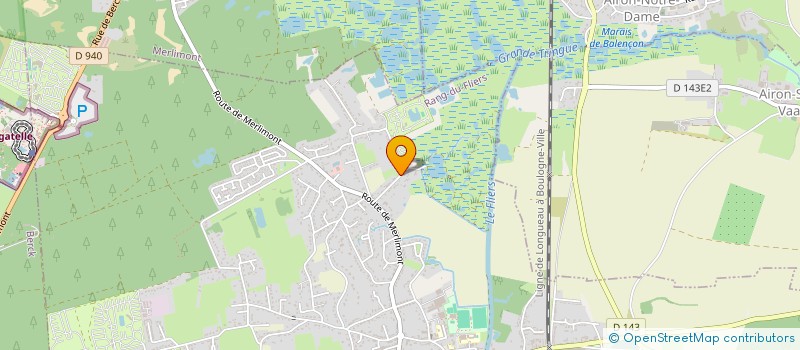 localisation de l'entreprise MONSIEUR LAURENT POIROT  BERCK