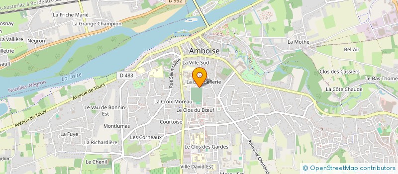 localisation de l'entreprise MONSIEUR LAURENT POITOU  AMBOISE