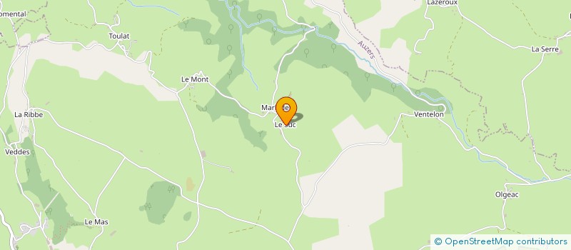 localisation de l'entreprise MONSIEUR LAURENT POMMARAT à AUZERS