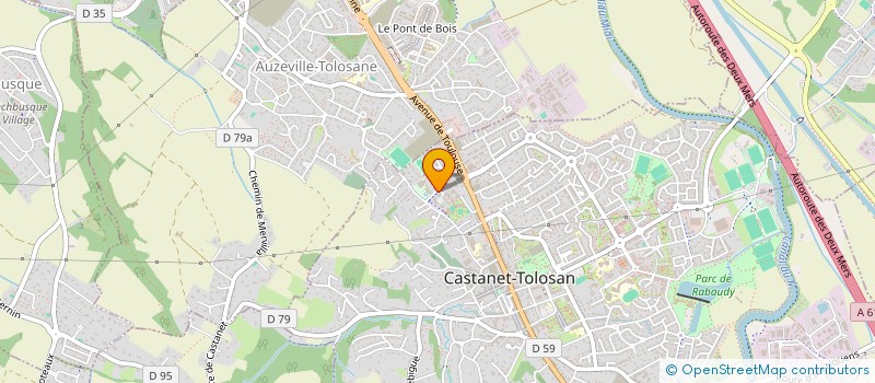 localisation de l'entreprise MONSIEUR LAURENT POMMIES à CASTANET-TOLOSAN