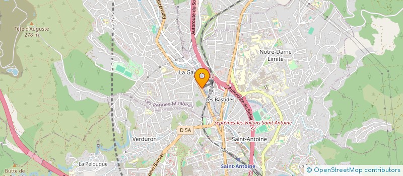 localisation de l'entreprise MONSIEUR LAURENT PONT à LES PENNES-MIRABEAU