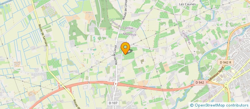 localisation de l'entreprise MONSIEUR LAURENT PORRACCHIA  MONTEUX