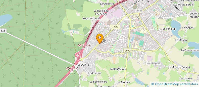 localisation de l'entreprise MONSIEUR LAURENT PORTIE  LIFFRE