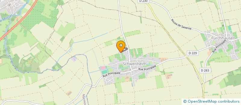 localisation de l'entreprise MONSIEUR LAURENT POTARD  SCHWENHEIM