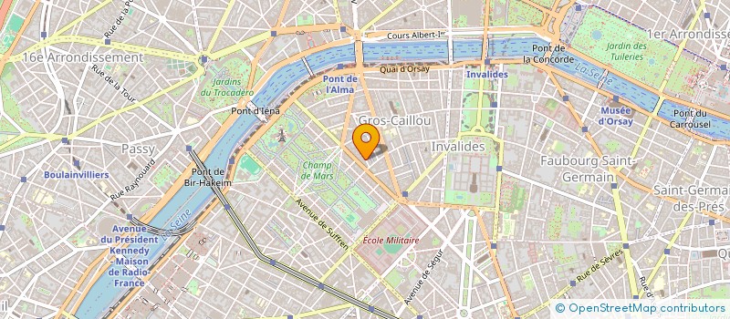 localisation de l'entreprise MONSIEUR LAURENT POTARJNIKOFF  PARIS