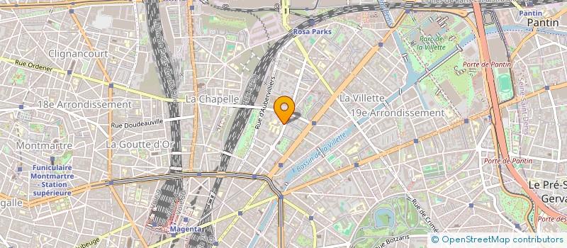 localisation de l'entreprise MONSIEUR LAURENT POTDEVIN  PARIS