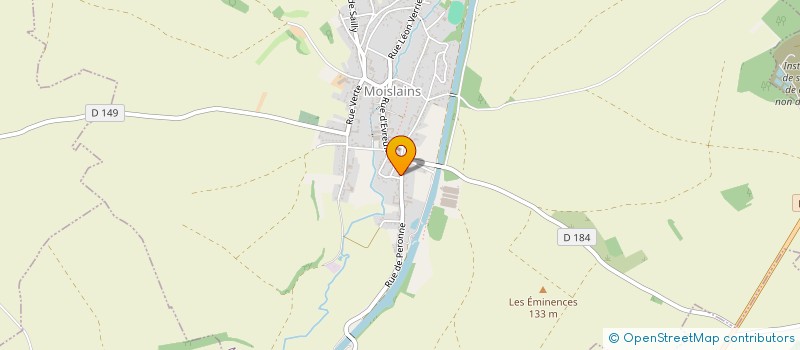 localisation de l'entreprise MONSIEUR LAURENT POTIER  BELLOY-EN-SANTERRE