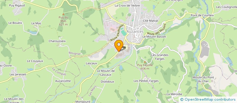 localisation de l'entreprise MONSIEUR LAURENT POTIER à AUZANCES