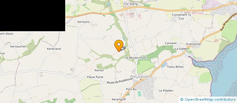 localisation de l'entreprise MONSIEUR LAURENT POTIRON  PLEUDANIEL