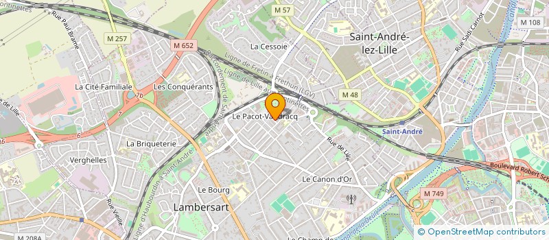 localisation de l'entreprise MONSIEUR LAURENT POTTIER à LAMBERSART