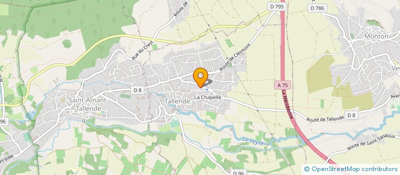 localisation de l'entreprise MONSIEUR LAURENT POUILLY  TALLENDE