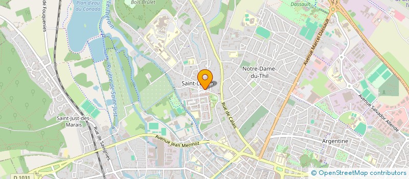 localisation de l'entreprise MONSIEUR LAURENT POUILLY  BEAUVAIS