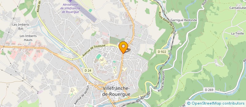 localisation de l'entreprise MONSIEUR LAURENT POUJADE à VILLEFRANCHE-DE-ROUERGUE
