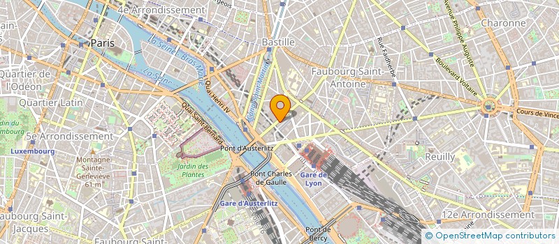 localisation de l'entreprise MONSIEUR LAURENT POULET  PARIS