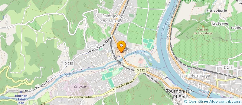localisation de l'entreprise MONSIEUR LAURENT POURCHAIRE  SAINT-JEAN-DE-MUZOLS