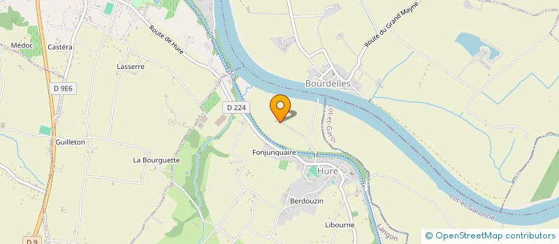 localisation de l'entreprise MONSIEUR LAURENT PRADERA  HURE