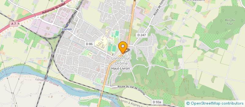 localisation de l'entreprise MONSIEUR LAURENT PRALY  ROMPON