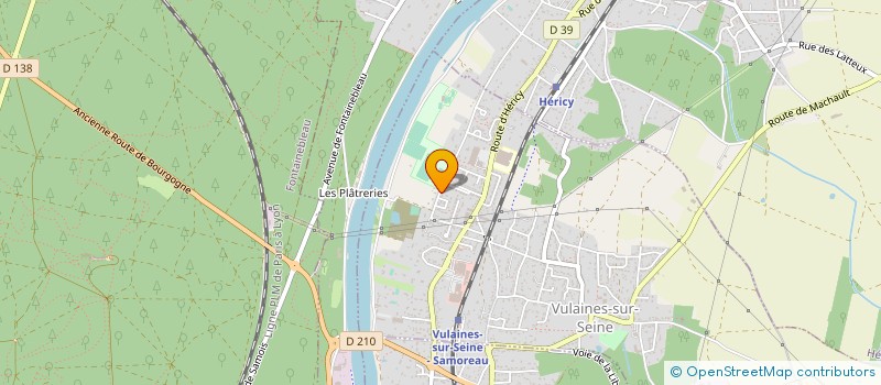 localisation de l'entreprise MONSIEUR LAURENT PRAT  VULAINES-SUR-SEINE