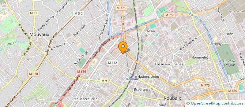 localisation de l'entreprise MONSIEUR LAURENT PRESSION  ROUBAIX