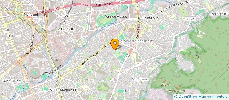 localisation de l'entreprise MONSIEUR LAURENT PREVOST  MARSEILLE