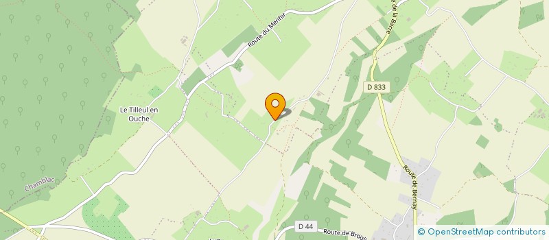 localisation de l'entreprise MONSIEUR LAURENT PREVOST  TREIS-SANTS-EN-OUCHE