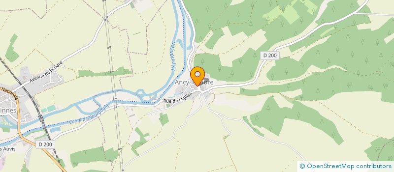 localisation de l'entreprise MONSIEUR LAURENT PRIMARD  ANCY-LE-LIBRE