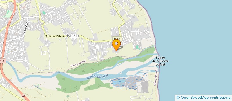 localisation de l'entreprise MONSIEUR LAURENT PRIMARD  SALAZIE