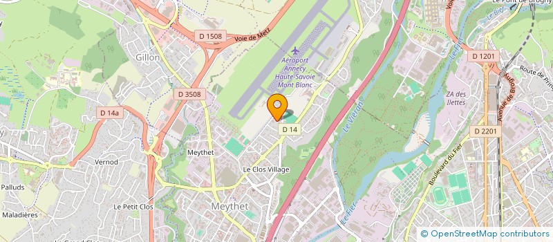 localisation de l'entreprise MONSIEUR LAURENT PRINCE à ANNECY