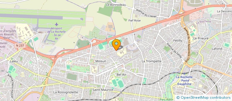 localisation de l'entreprise MONSIEUR LAURENT PROUPIN  LAGORD