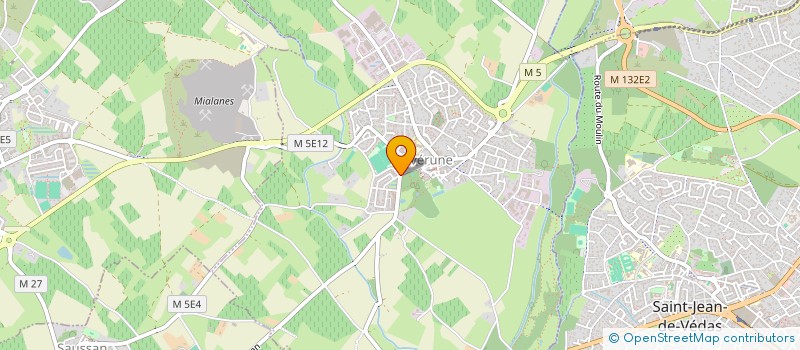 localisation de l'entreprise MONSIEUR LAURENT PRUDHOMME à LAVERUNE
