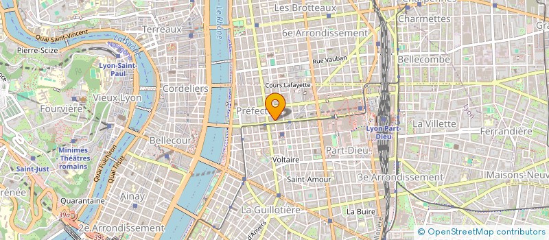 localisation de l'entreprise MONSIEUR LAURENT PRUDON  LYON