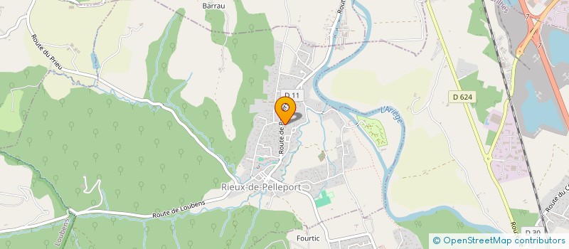 localisation de l'entreprise MONSIEUR LAURENT PRUNONOSA à RIEUX-DE-PELLEPORT