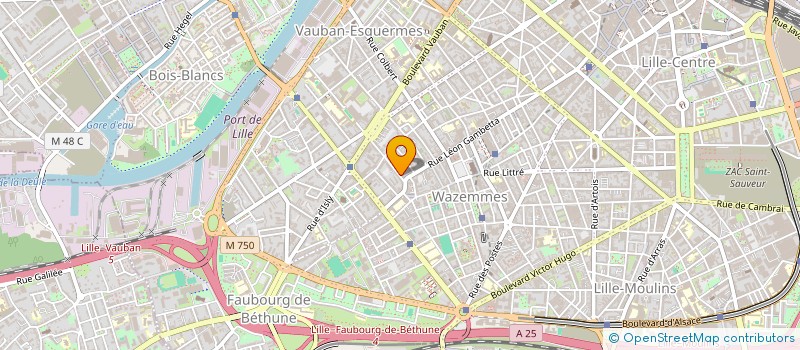 localisation de l'entreprise MONSIEUR LAURENT PRUVOST à LILLE