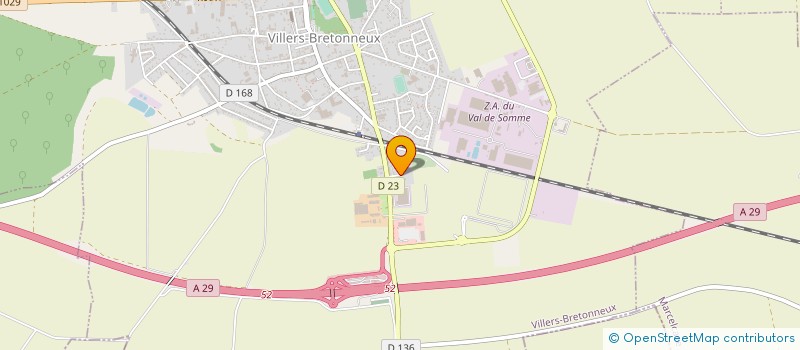 localisation de l'entreprise MONSIEUR LAURENT PRZEWROCKA à VILLERS-BRETONNEUX
