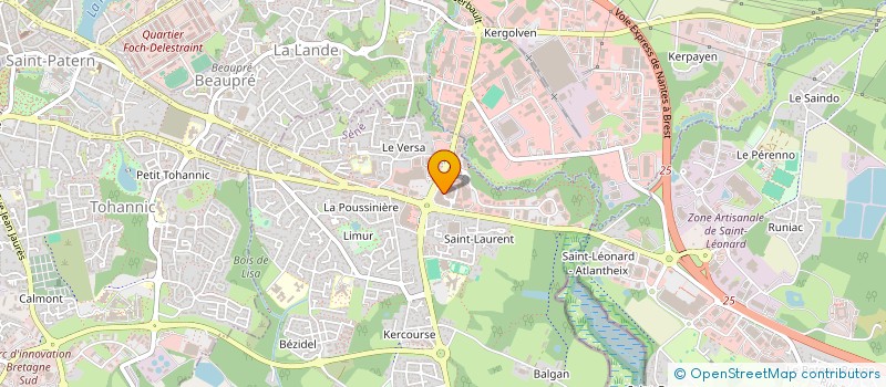 localisation de l'entreprise MONSIEUR LAURENT PUAUD à SENE