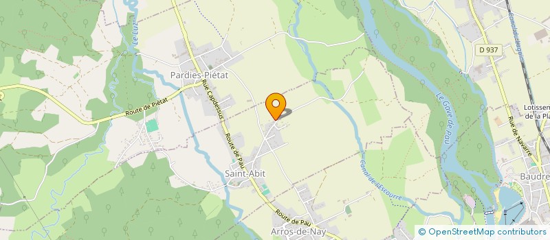 localisation de l'entreprise MONSIEUR LAURENT PUCHEU-PLANTE  SAINT-ABIT