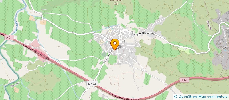 localisation de l'entreprise MONSIEUR LAURENT PUGENS  ROUBIA