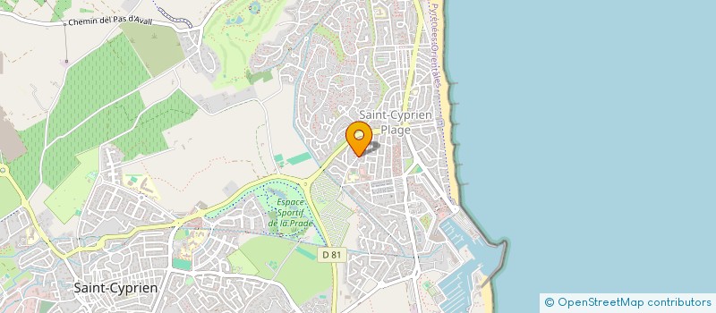 localisation de l'entreprise MONSIEUR LAURENT PUJOL à SAINT-CYPRIEN
