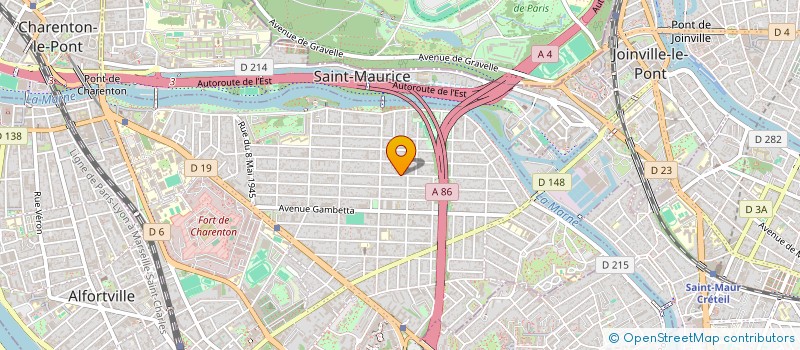 localisation de l'entreprise MONSIEUR LAURENT PUYPE  MAISONS-ALFORT